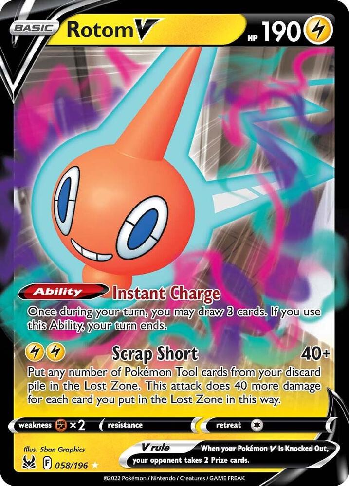 Rotom V — SWSH11: Lost Origin