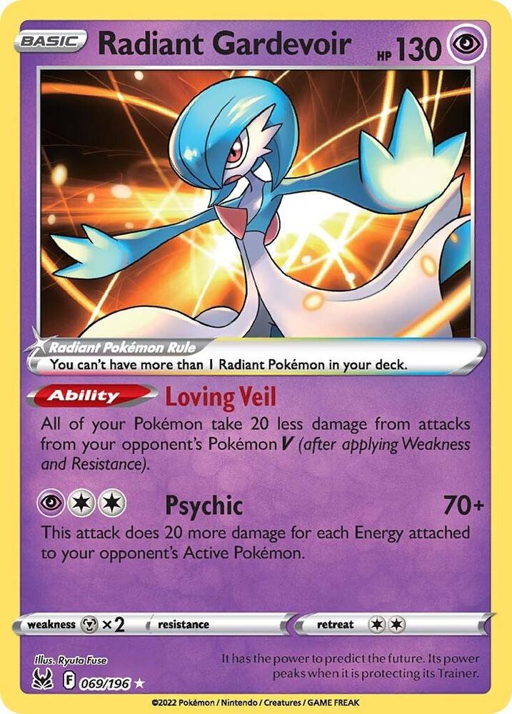 Radiant Gardevoir — SWSH11: Lost Origin