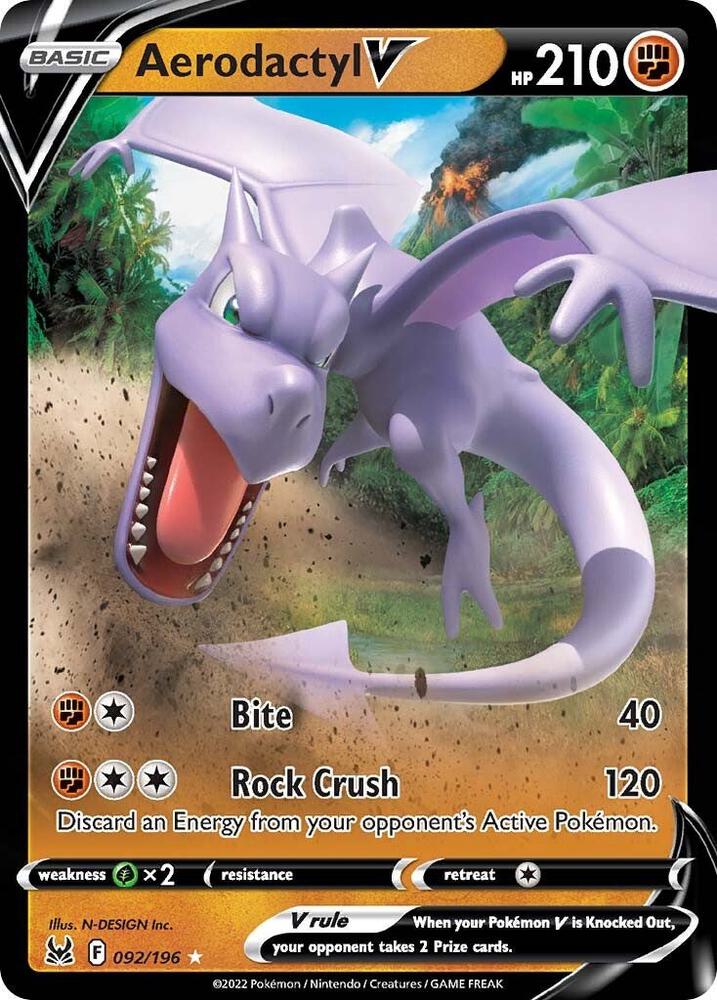 Aerodactyl V — SWSH11: Lost Origin