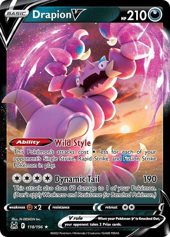Drapion V — SWSH11: Lost Origin