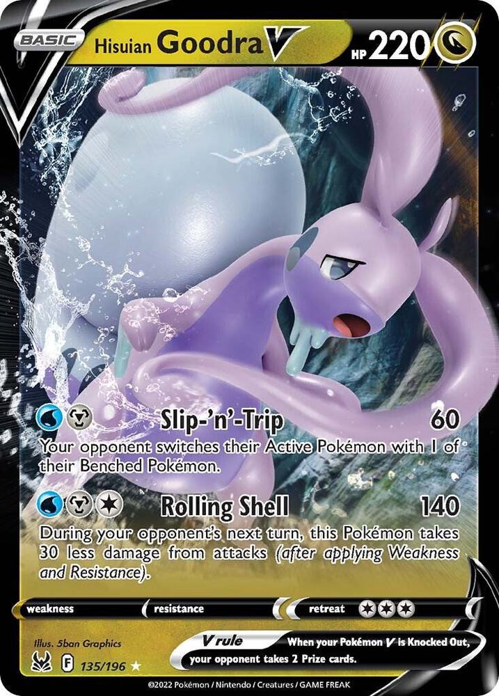 Hisuian Goodra V — SWSH11: Lost Origin