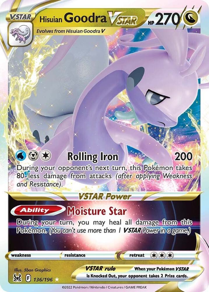 Hisuian Goodra VSTAR — SWSH11: Lost Origin