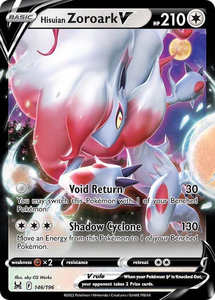 Hisuian Zoroark V — SWSH11: Lost Origin