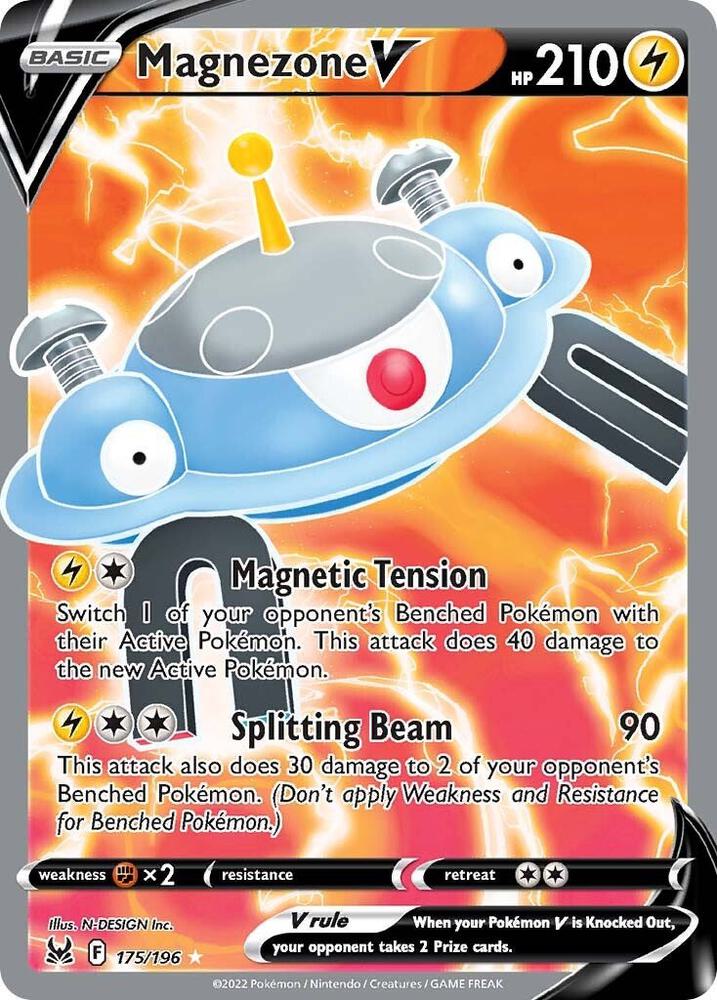 Magnezone V (Full Art) — SWSH11: Lost Origin