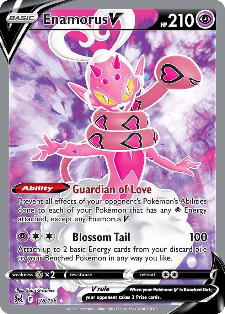 Enamorus V (Full Art) — SWSH11: Lost Origin