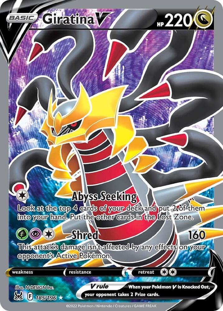Giratina V (Full Art) — SWSH11: Lost Origin