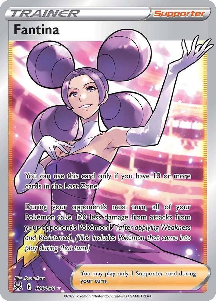 Fantina (Full Art) — SWSH11: Lost Origin