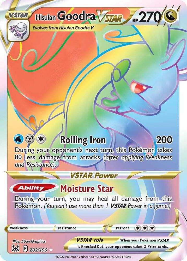 Hisuian Goodra VSTAR (Secret) — SWSH11: Lost Origin