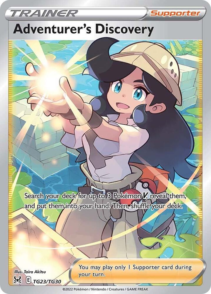 Adventurer's Discovery — SWSH11: Lost Origin Trainer Gallery