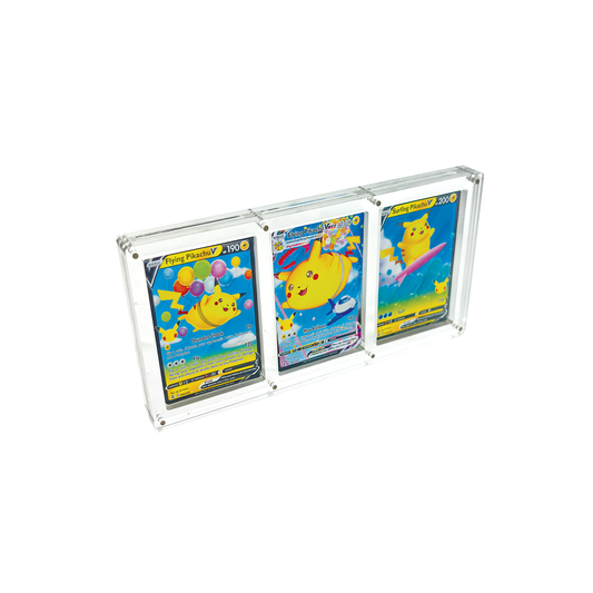 Triple Card Magnetic Display