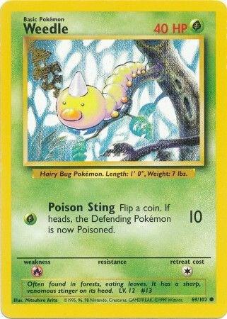 Weedle — Base Set