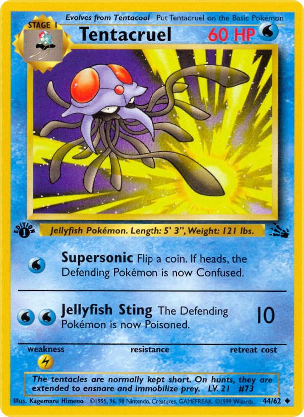 Tentacruel — Fossil