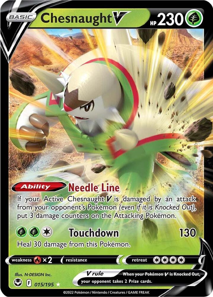 Chesnaught V — SWSH12: Silver Tempest