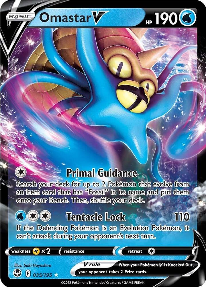 Omastar V — SWSH12: Silver Tempest