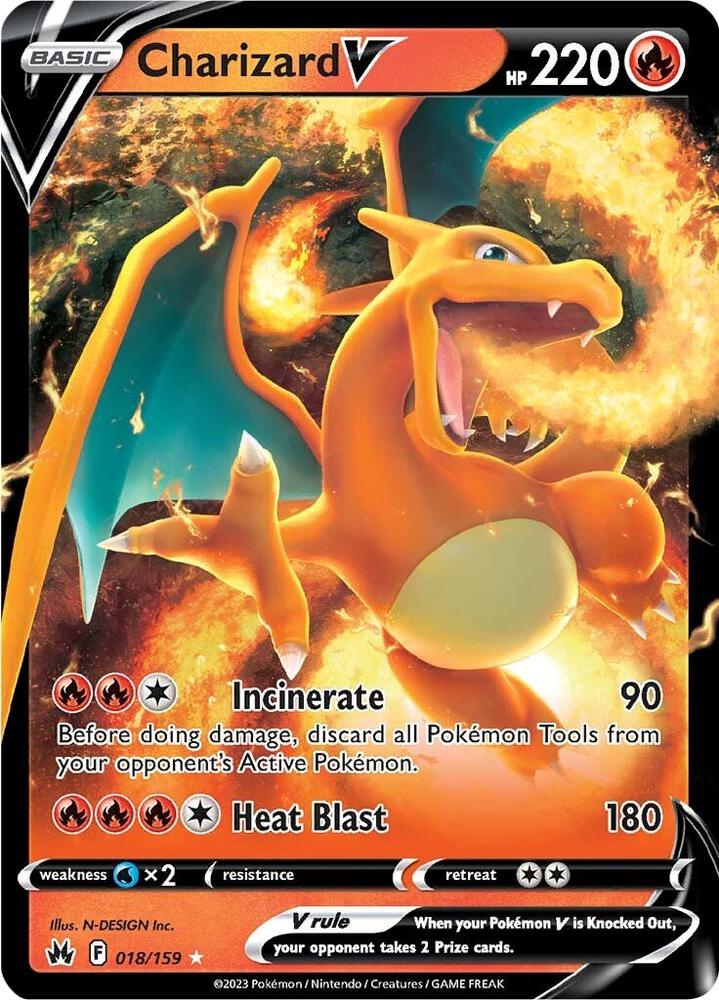 Charizard V — SWSH: Crown Zenith