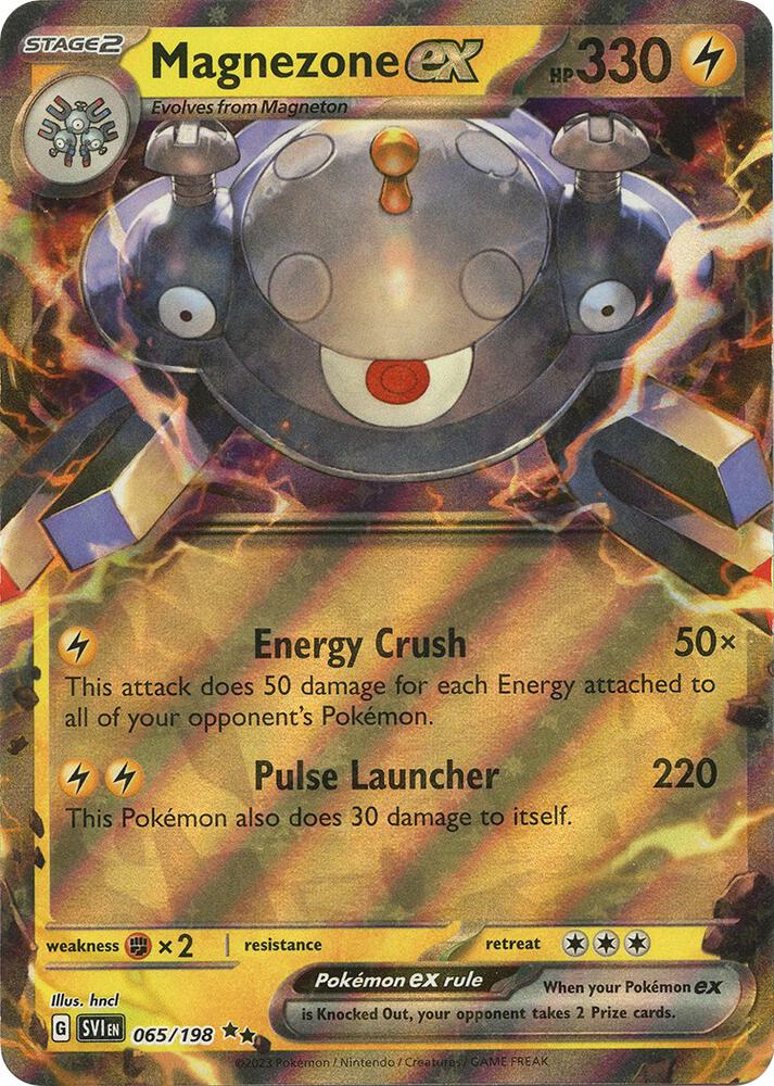 Magnezone ex - 065/198 — SV01: Scarlet &amp; Violet Base Set