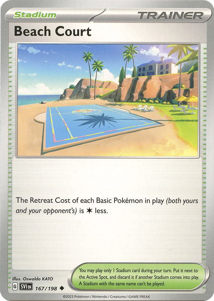 Beach Court — SV01: Scarlet &amp; Violet Base Set