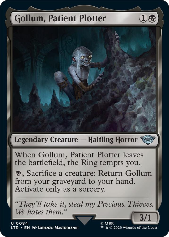 Gollum, Patient Plotter — Universes Beyond: The Lord of the Rings: Tales of Middle-earth
