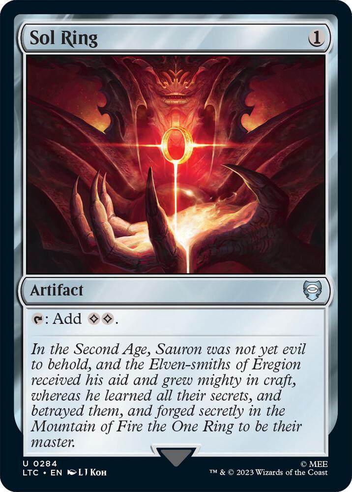 Sol Ring — Commander: The Lord of the Rings: Tales of Middle-earth