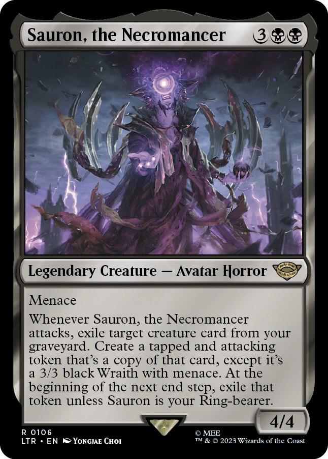 Sauron, the Necromancer — Universes Beyond: The Lord of the Rings: Tales of Middle-earth