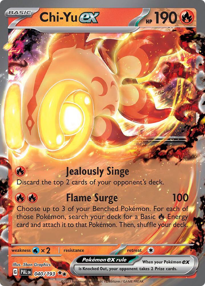 Chi-Yu ex - 040/193 — SV02: Paldea Evolved