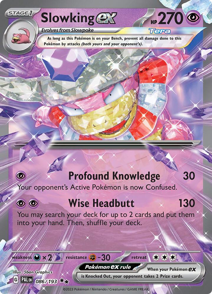 Slowking ex - 086/193 — SV02: Paldea Evolved