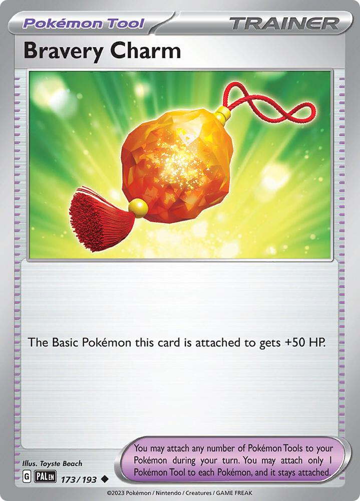Bravery Charm — SV02: Paldea Evolved