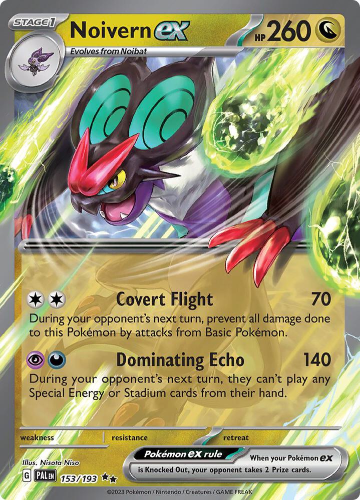 Noivern ex — SV02: Paldea Evolved