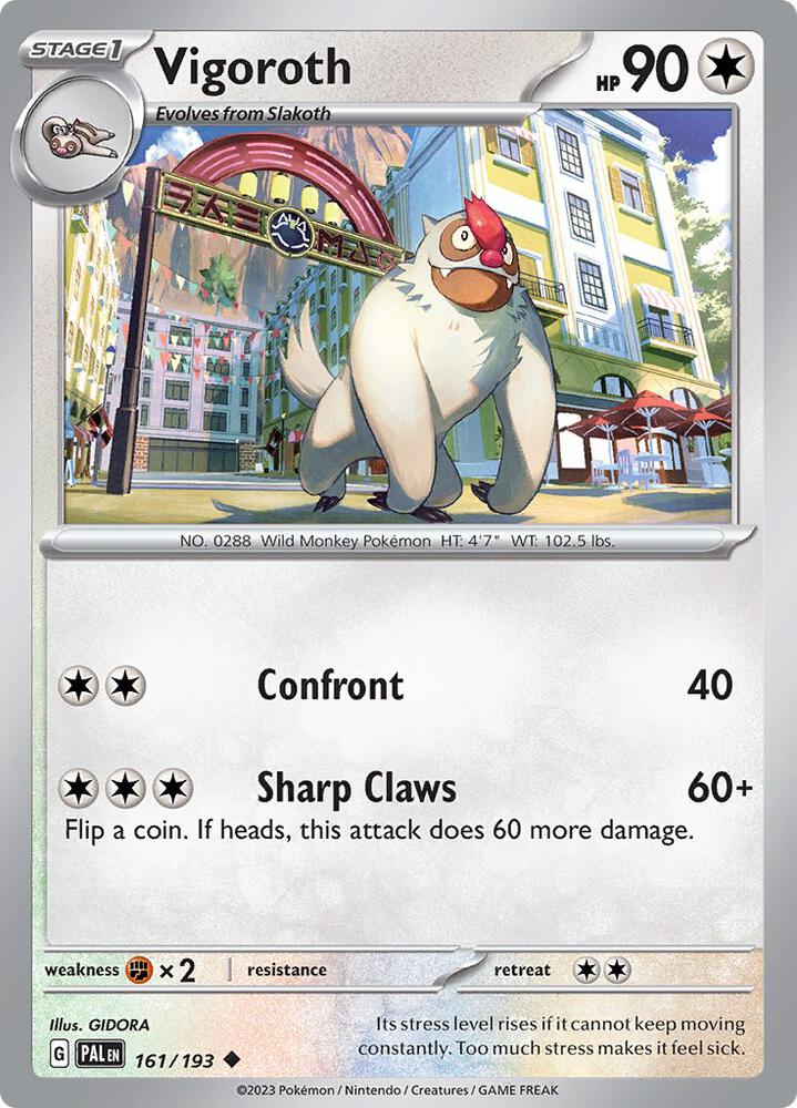 Vigoroth — SV02: Paldea Evolved