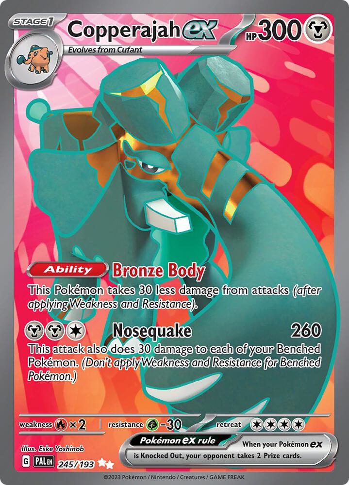 Copperajah ex - 245/193 — SV02: Paldea Evolved