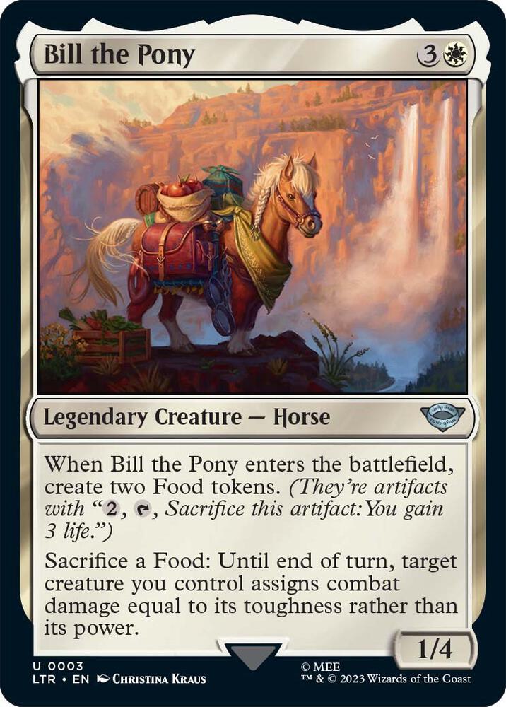 Bill the Pony — Universes Beyond: The Lord of the Rings: Tales of Middle-earth