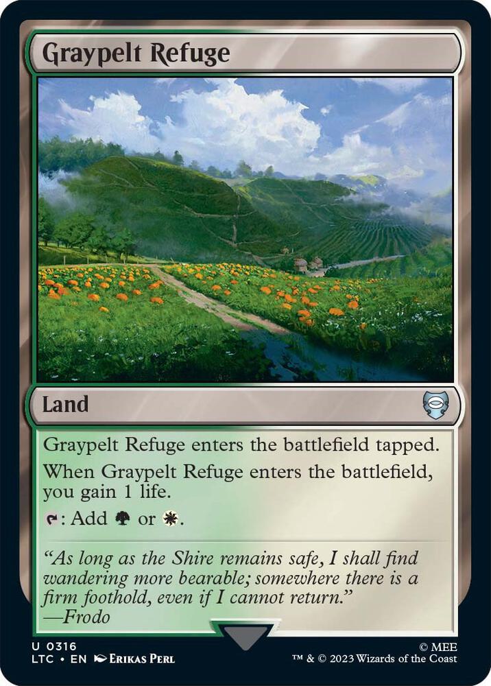 Graypelt Refuge — Commander: The Lord of the Rings: Tales of Middle-earth