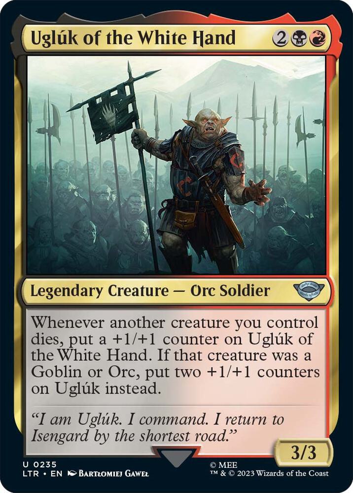 Ugluk of the White Hand — Universes Beyond: The Lord of the Rings: Tales of Middle-earth