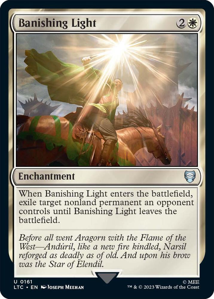 Banishing Light — Commander: The Lord of the Rings: Tales of Middle-earth