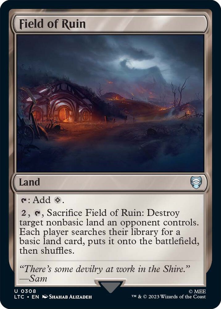 Field of Ruin — Commander: The Lord of the Rings: Tales of Middle-earth