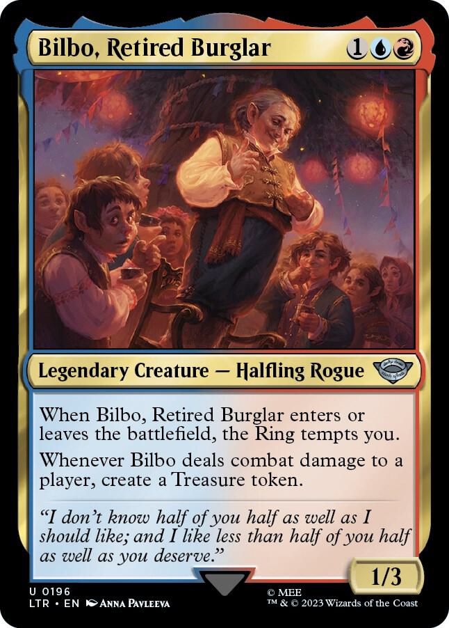 Bilbo, Retired Burglar — Universes Beyond: The Lord of the Rings: Tales of Middle-earth