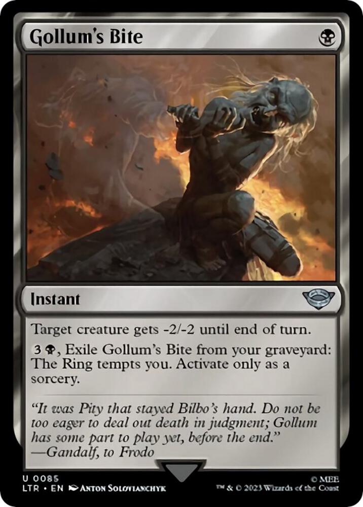Gollum's Bite — Universes Beyond: The Lord of the Rings: Tales of Middle-earth