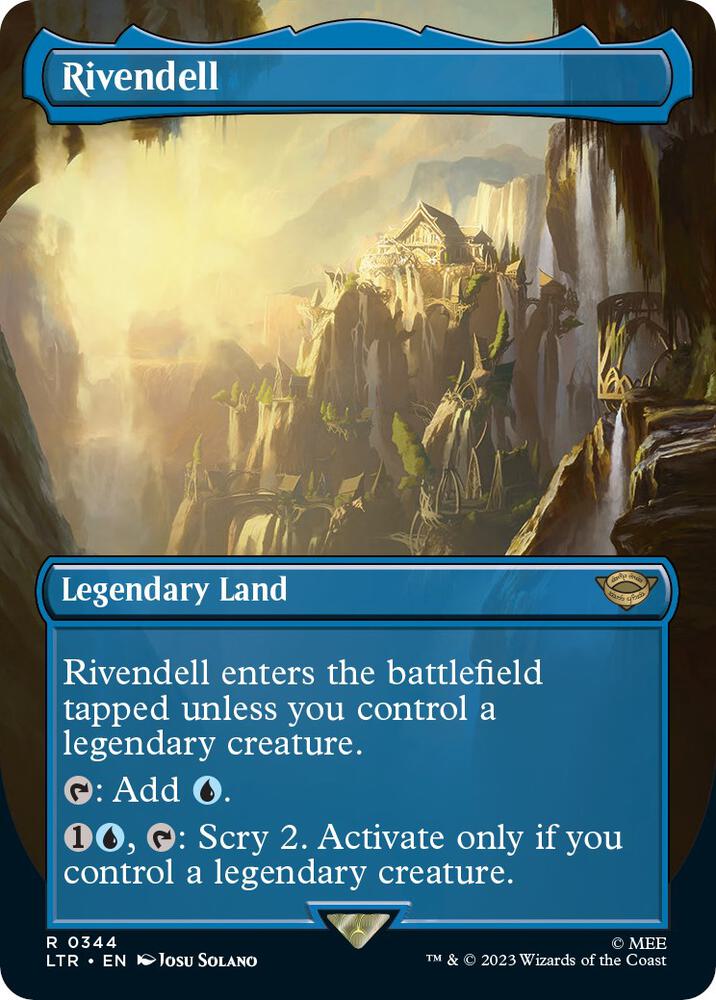 Rivendell (Borderless) — Universes Beyond: The Lord of the Rings: Tales of Middle-earth