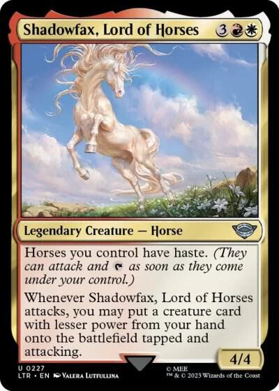 Shadowfax, Lord of Horses — Universes Beyond: The Lord of the Rings: Tales of Middle-earth