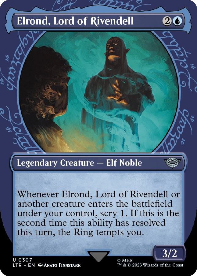 Elrond, Lord of Rivendell (Showcase) — Universes Beyond: The Lord of the Rings: Tales of Middle-earth