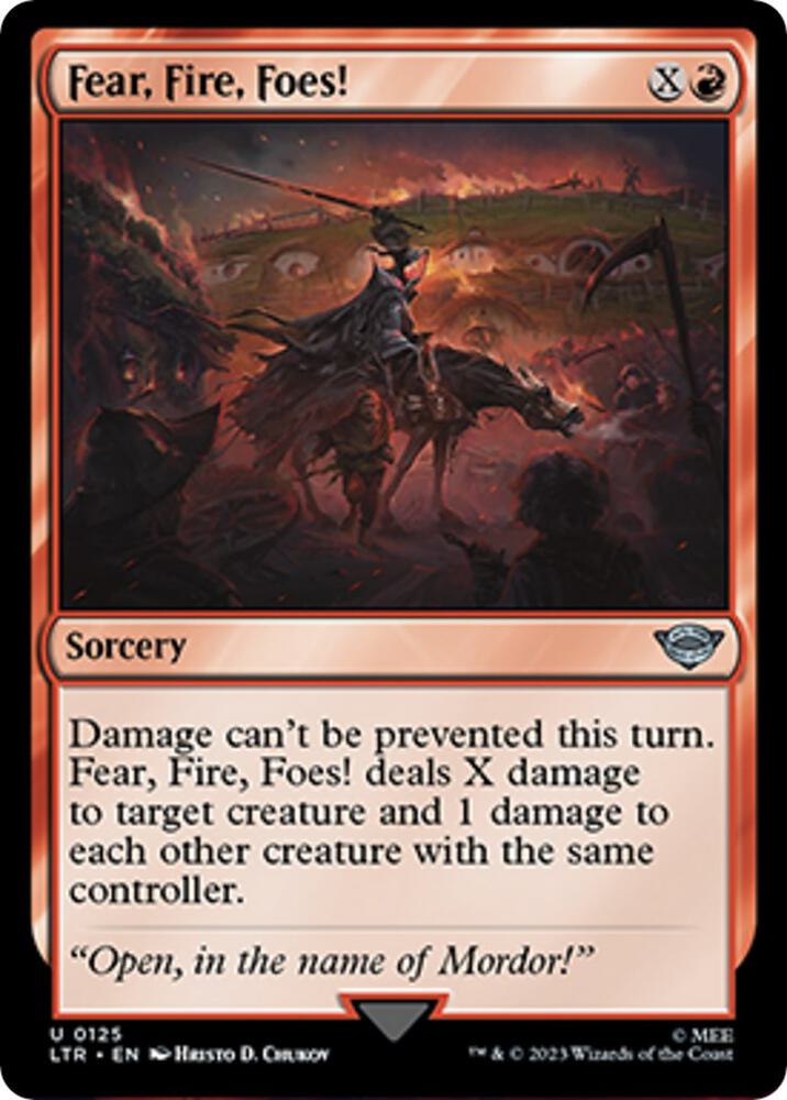Fear, Fire, Foes! — Universes Beyond: The Lord of the Rings: Tales of Middle-earth