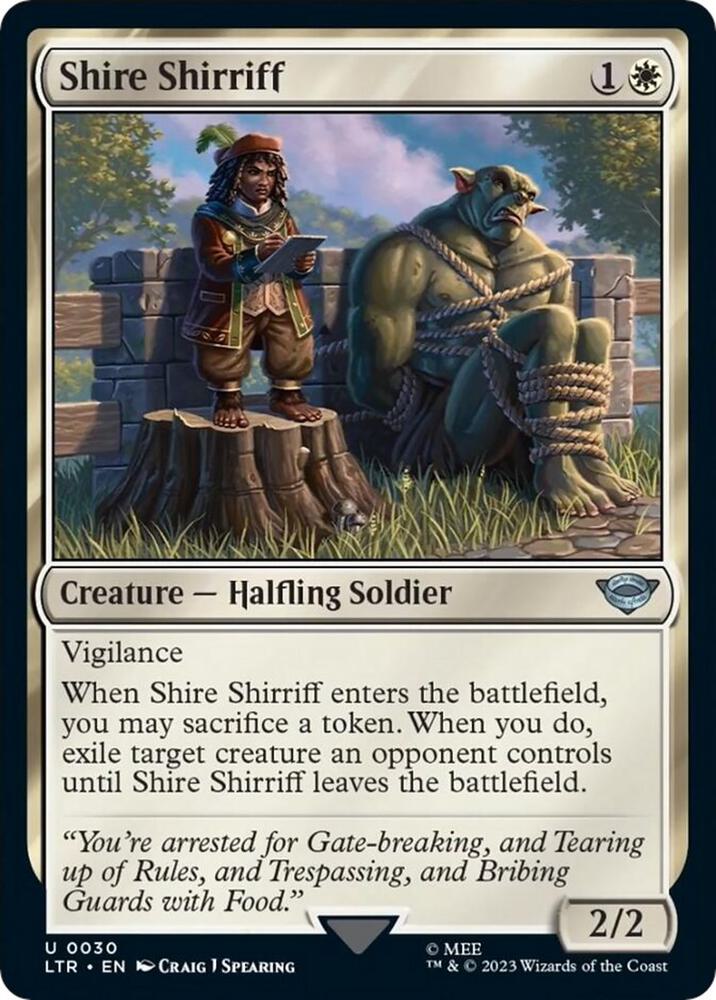 Shire Shirriff — Universes Beyond: The Lord of the Rings: Tales of Middle-earth