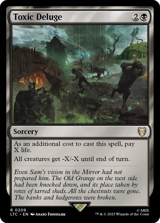Toxic Deluge — Commander: The Lord of the Rings: Tales of Middle-earth