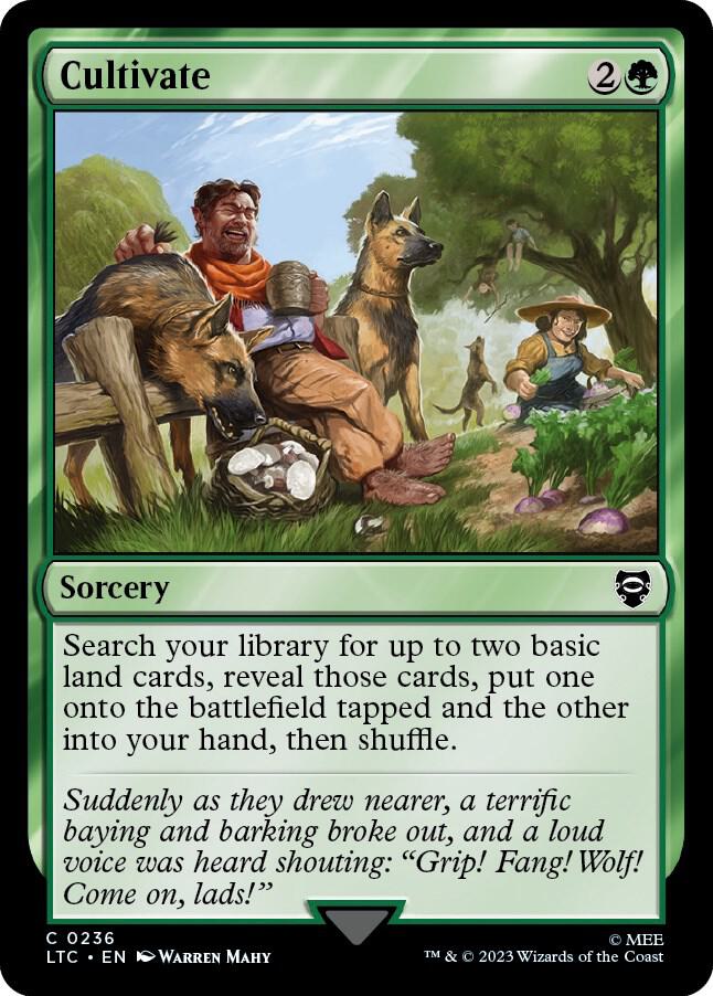 Cultivate — Commander: The Lord of the Rings: Tales of Middle-earth