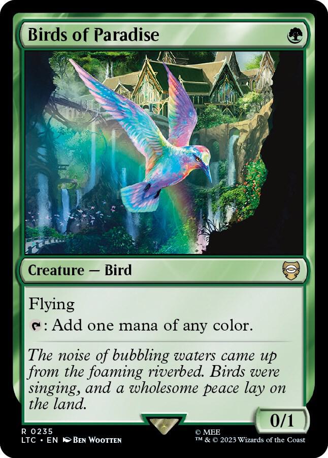 Birds of Paradise — Commander: The Lord of the Rings: Tales of Middle-earth