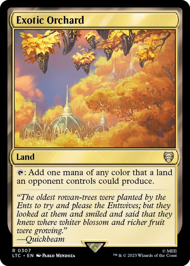 Exotic Orchard — Commander: The Lord of the Rings: Tales of Middle-earth