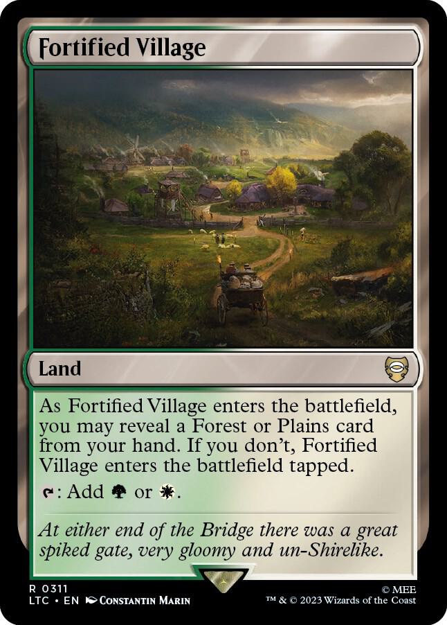 Fortified Village — Commander: The Lord of the Rings: Tales of Middle-earth