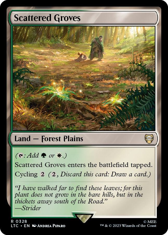 Scattered Groves — Commander: The Lord of the Rings: Tales of Middle-earth