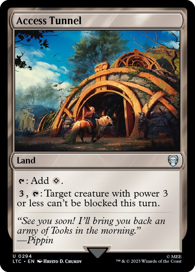 Access Tunnel — Commander: The Lord of the Rings: Tales of Middle-earth