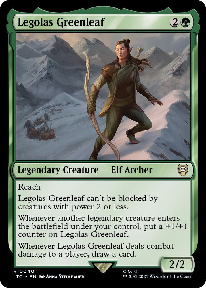 Legolas Greenleaf — Commander: The Lord of the Rings: Tales of Middle-earth